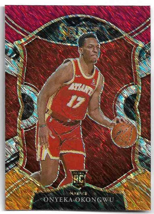 RC Red White Orange Shi. Concourse ONYEKA OKONGWU 20-21 Panini Select Basketball