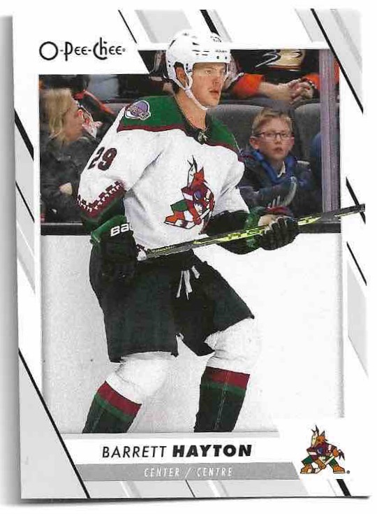 BARRETT HAYTON 23-24 UD O-Pee-Chee OPC