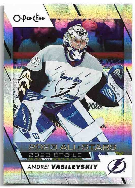 Rainbow Foil All-Star ANDREI VASILEVSKIY 23-24 UD O-Pee-Chee OPC /350