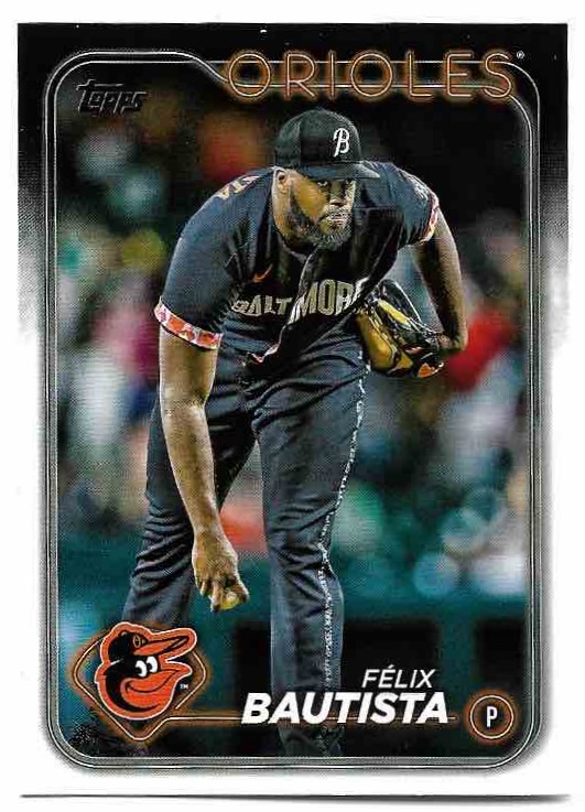 FELIX BAUTISTA 2024 Topps Series 1 Baseball
