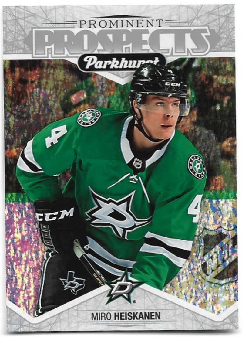 Rookie Prominent Prospects MIRO HEISKANEN 18-19 UD Parkhurst