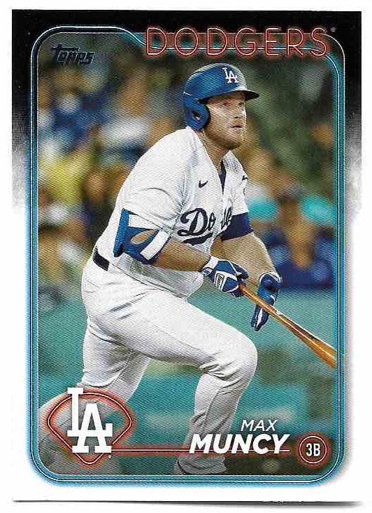 MAX MUNCY 2024 Topps Series 1 Baseball