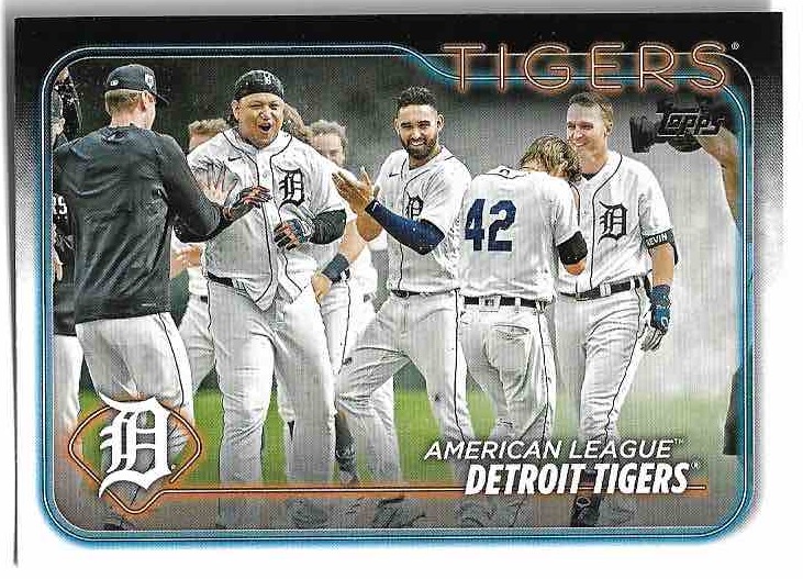 DETROIT TIGERS 2024 Topps Series 1 Baseball