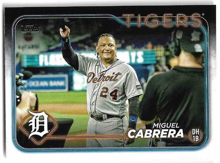 MIGUEL CABRERA 2024 Topps Series 1 Baseball