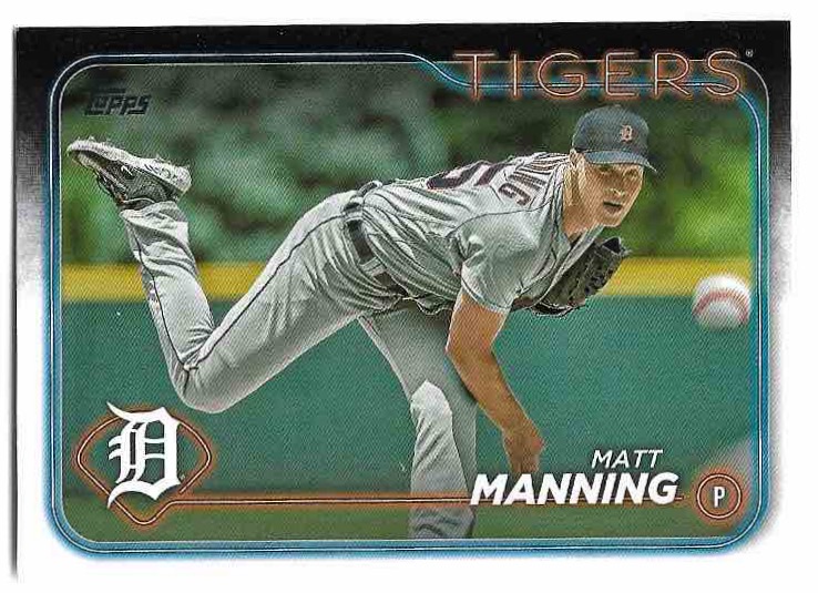 MATT MANNING 2024 Topps Series 1 Baseball