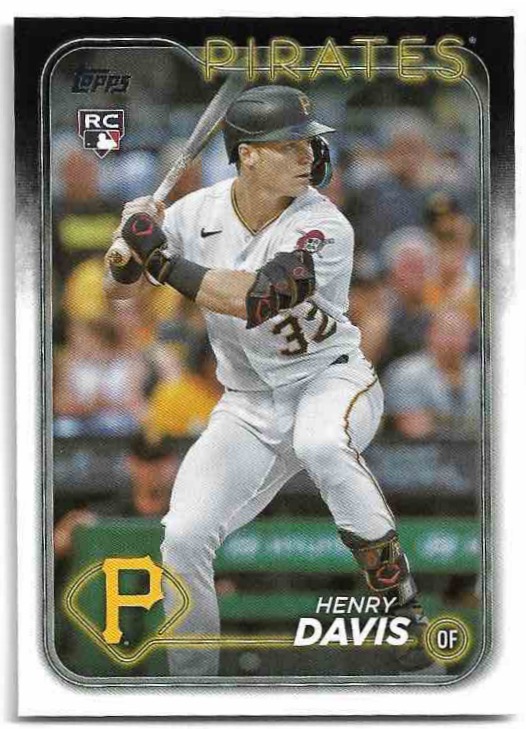Rookie HENRY DAVIS 2024 Topps Series 1 Baseball
