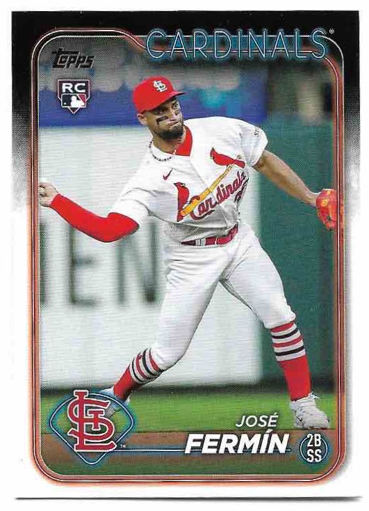 Rookie JOSE FERMIN 2024 Topps Series 1 Baseball
