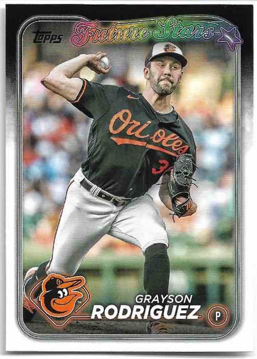 Future Stars GRAYSON RODRIGUEZ 2024 Topps Series 1 Baseball