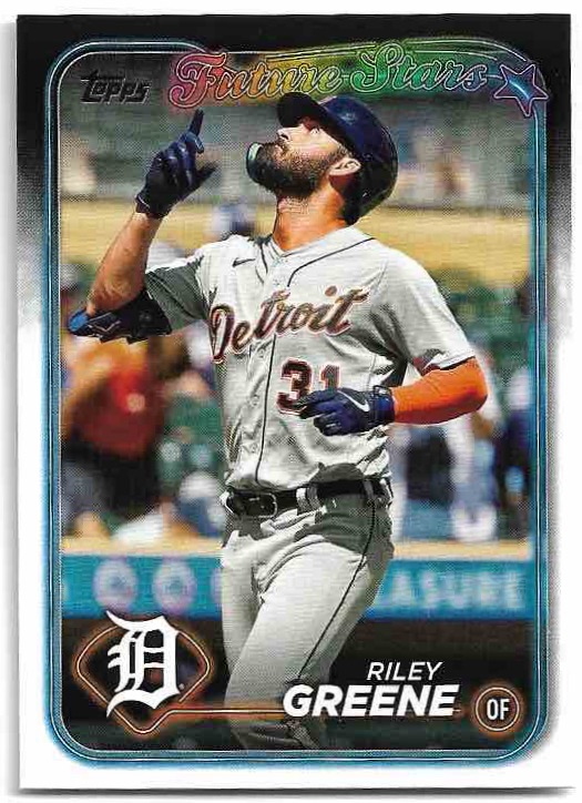 Future Stars RILEY GREENE 2024 Topps Series 1 Baseball