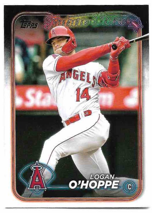 Future Stars LOGAN O'HOPPE 2024 Topps Series 1 Baseball
