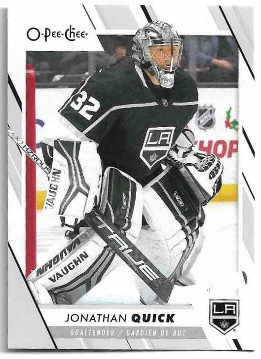 JONATHAN QUICK 23-24 UD O-Pee-Chee OPC