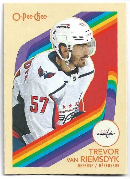 Retro TREVOR VAN RIEMSDYK 23-24 UD O-Pee-Chee OPC