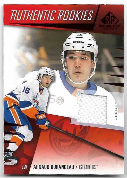 Jersey Authentic Rookies ARNAUD DURANDEAU 23-24 UD SP Game Used
