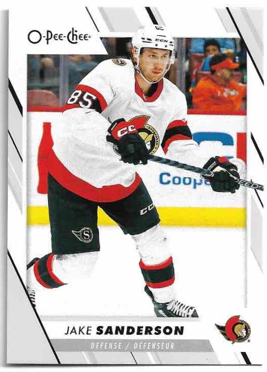 JAKE SANDERSON 23-24 UD O-Pee-Chee OPC