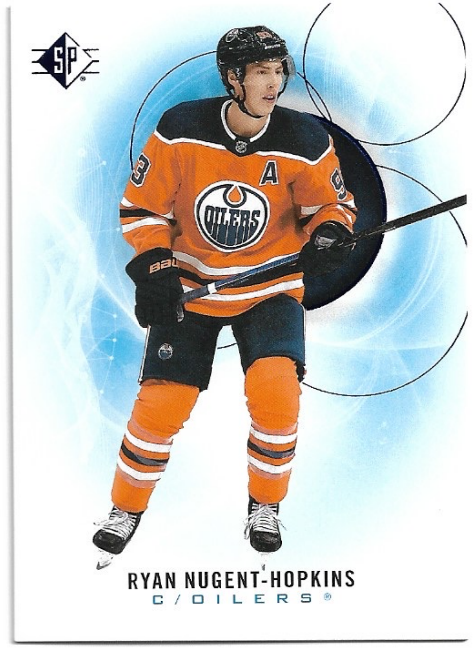 Blue RYAN NUGENT-HOPKINS 20-21 UD SP Hockey