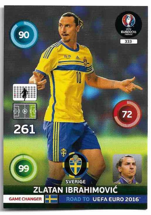 Game Changer ZLATAN IBRAHIMOVIC 2016 UEFA Euro France