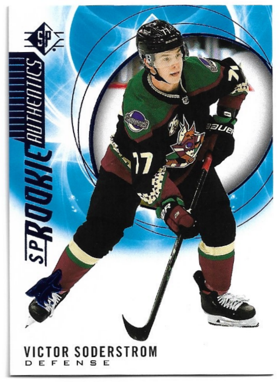 SP Rookie Authetics VICTOR SODERSTROM 20-21 UD SP Hockey