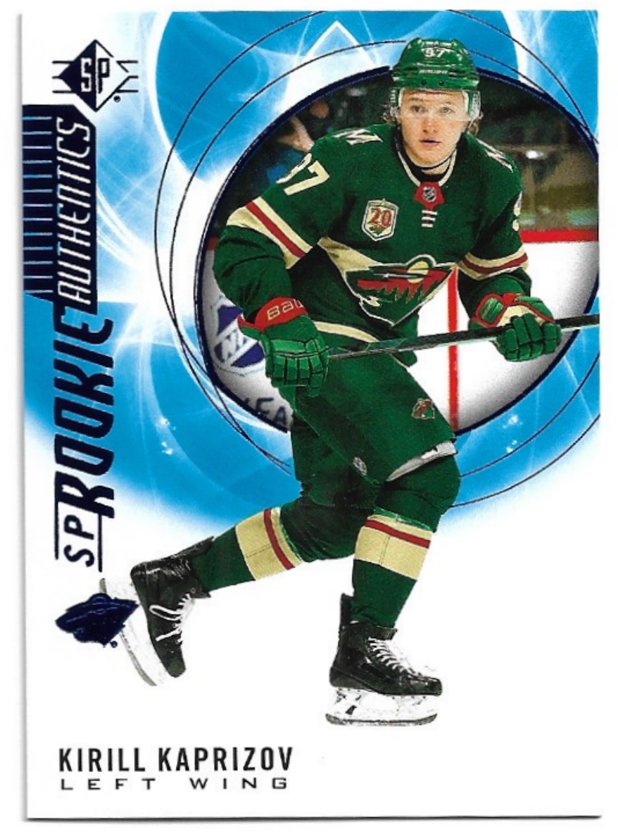 SP Rookie Authetics KIRILL KAPRIZOV 20-21 UD SP Hockey