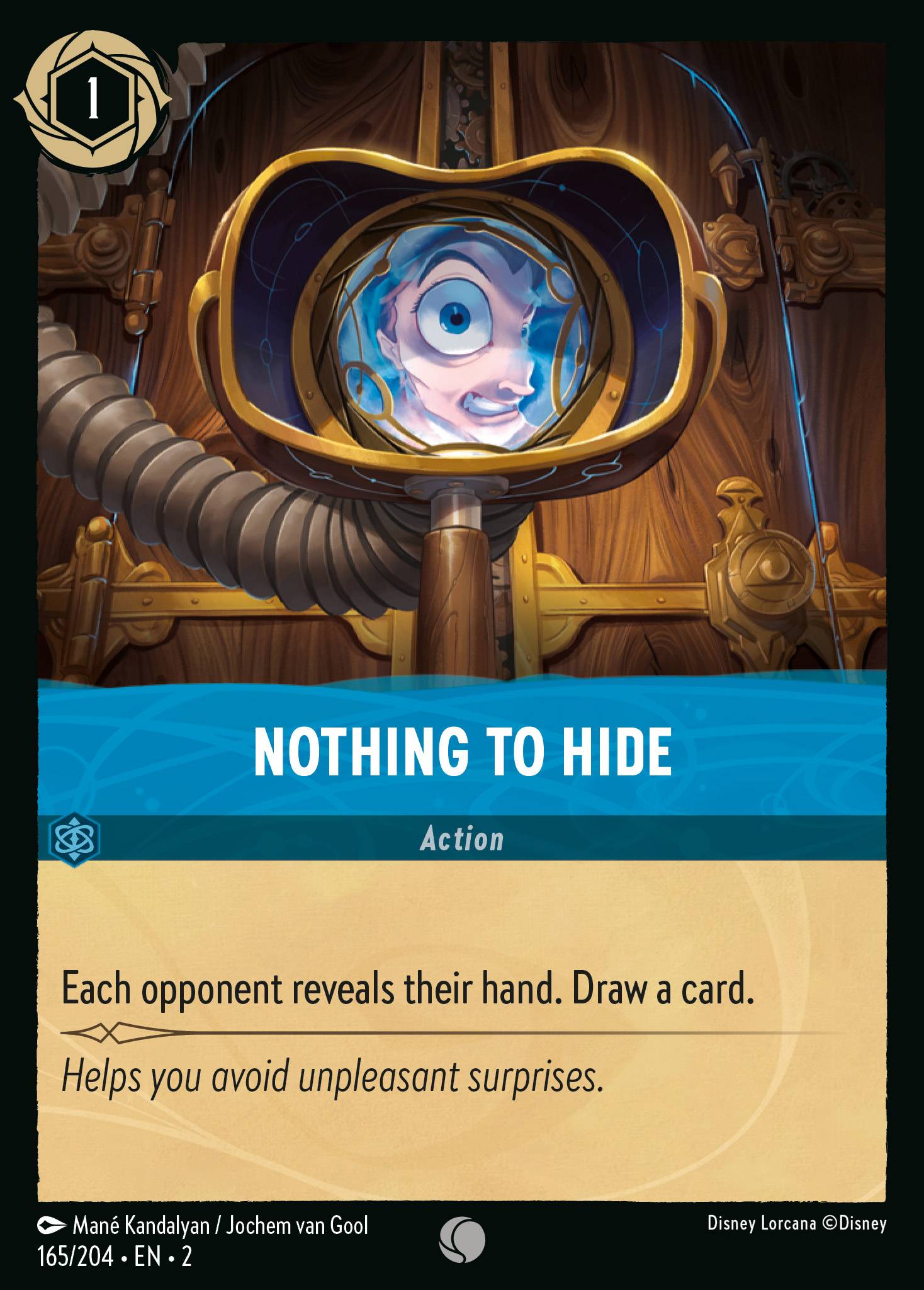 NOTHING TO HIDE
