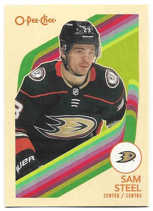 Retro SAM STEEL 23-24 UD O-Pee-Chee OPC