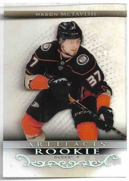 Rookie 21-22 Update Clear Cut MASON MCTAVISH 22-23 UD Artifacts