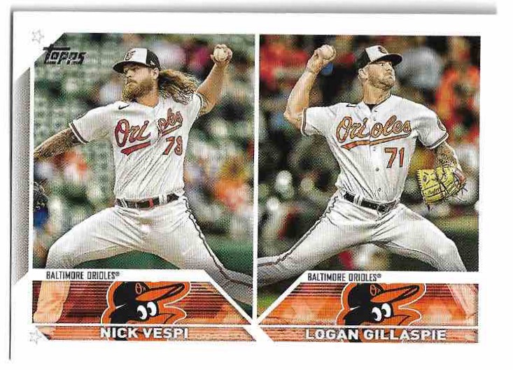 Rookie Combos VESPI/GILLASPIE 2023 Topps Update Series Baseball