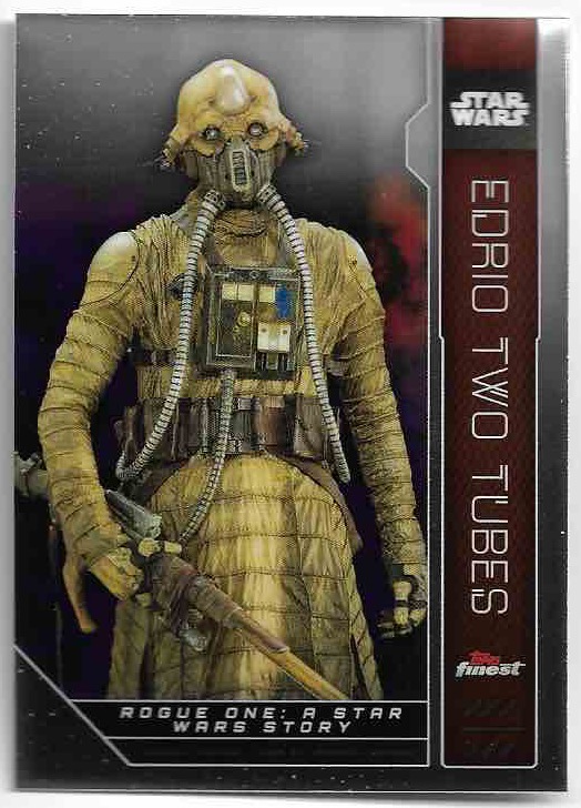 EDRIO TWO TUBES 2023 Topps Finest Star Wars