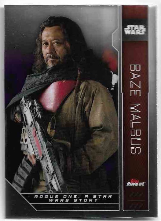 BAZE MALBUS 2023 Topps Finest Star Wars