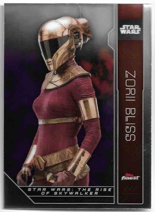 ZORII BLISS 2023 Topps Finest Star Wars