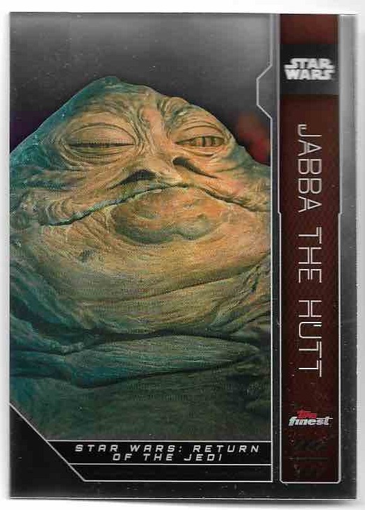JABBA THE HUTT 2023 Topps Finest Star Wars