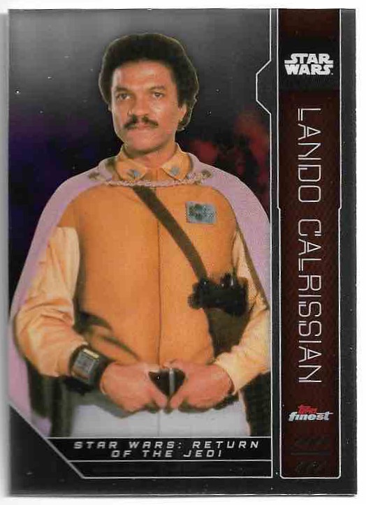 LANDO CALRISSIAN 2023 Topps Finest Star Wars