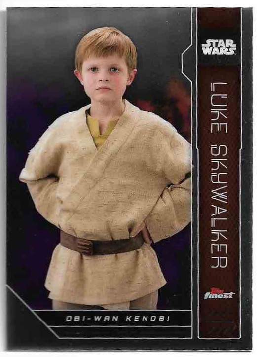 LUKE SKYWALKER 2023 Topps Finest Star Wars