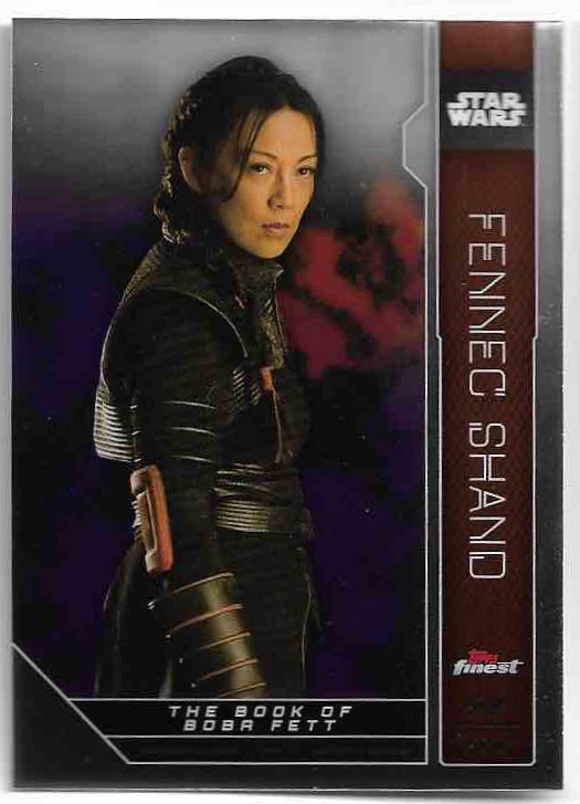 FENNEC SHAND 2023 Topps Finest Star Wars