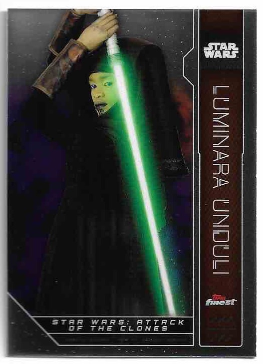 LUMINARA UNDULI 2023 Topps Finest Star Wars