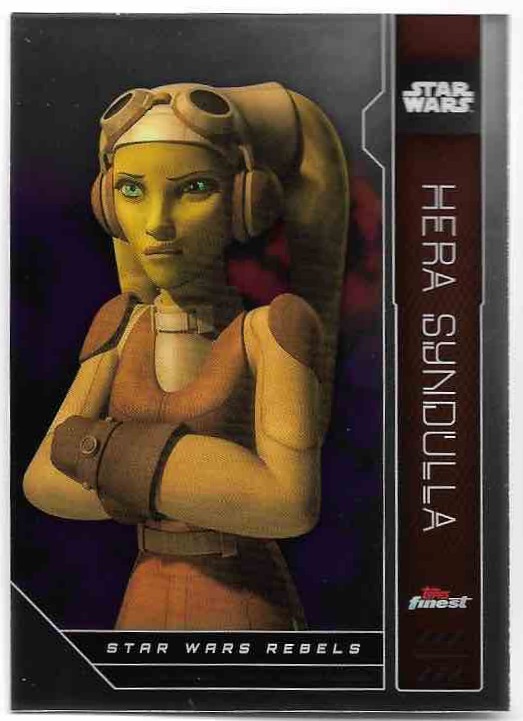 HERA SYNDULLA 2023 Topps Finest Star Wars