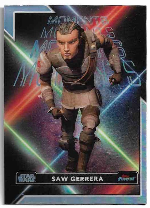 Moments SAW GERRERA 2023 Topps Finest Star Wars