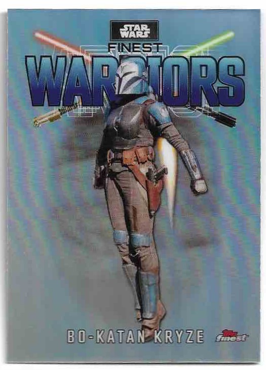 Warriors BO-KATAN KRYZE 2023 Topps Finest Star Wars
