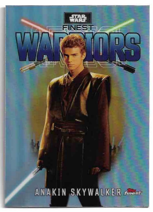 Warriors ANAKIN SKYWALKER 2023 Topps Finest Star Wars