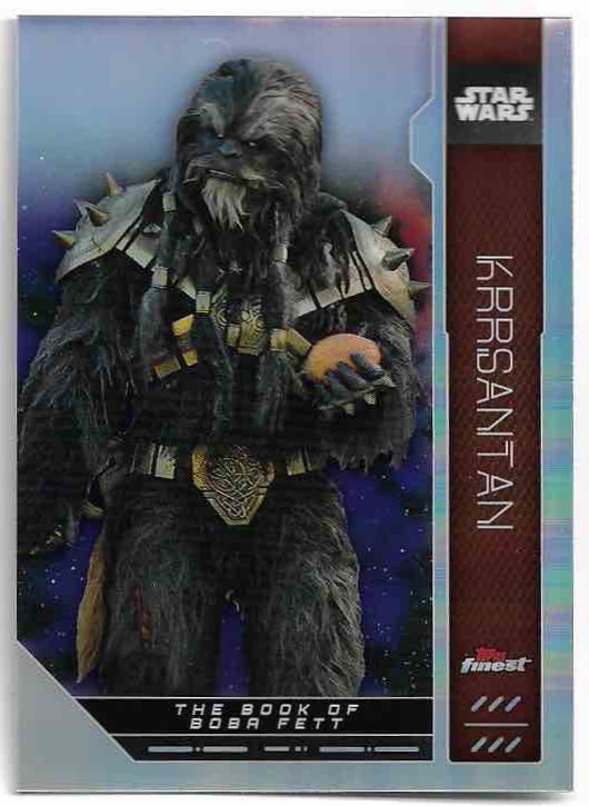 Refractor KRRSANTAN 2023 Topps Finest Star Wars