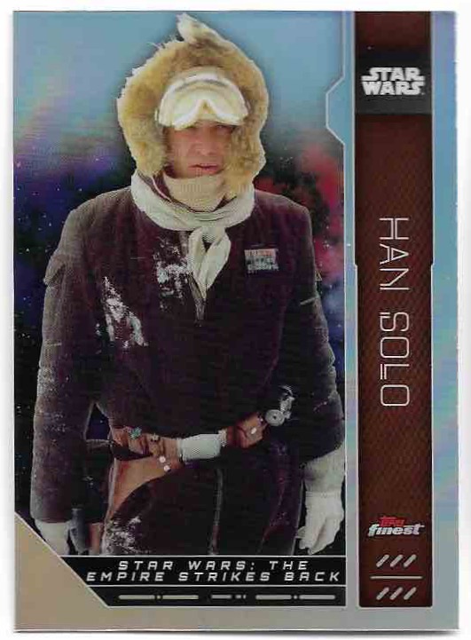 Refractor HAN SOLO 2023 Topps Finest Star Wars
