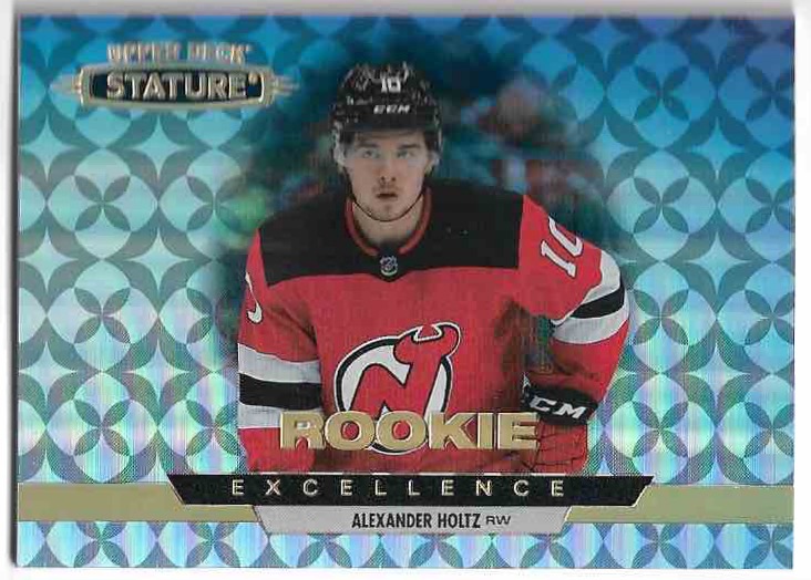 Rookie Excellence ALEXANDER HOLTZ 21-22 UD Stature