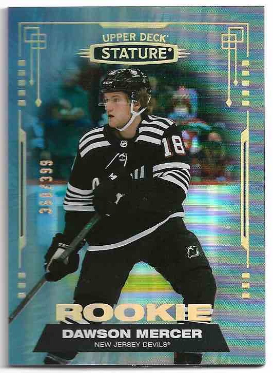 Rookie DAWSON MERCER 21-22 UD Stature /399