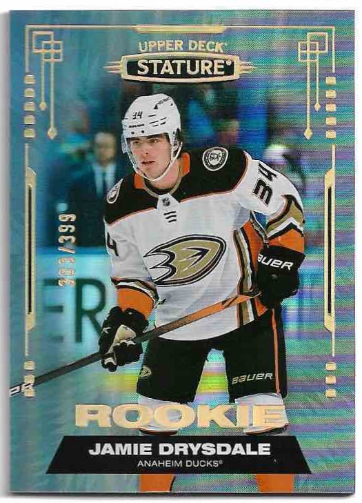 Rookie JAMIE DRYSDALE 21-22 UD Stature /399