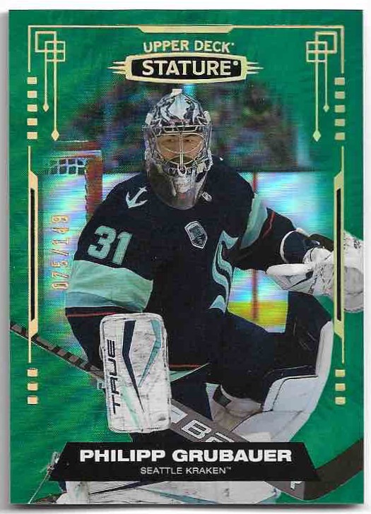 Green PHILIPP GRUBAUER 21-22 UD Stature /149
