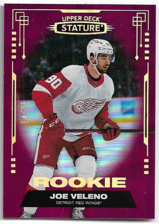 Rookie Red JOE VELENO 21-22 UD Stature /75