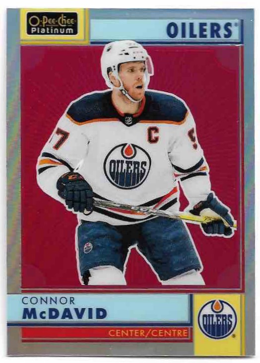 Rainbow Retro CONNOR MCDAVID 22-23 UD O-Pee-Chee OPC Platinum