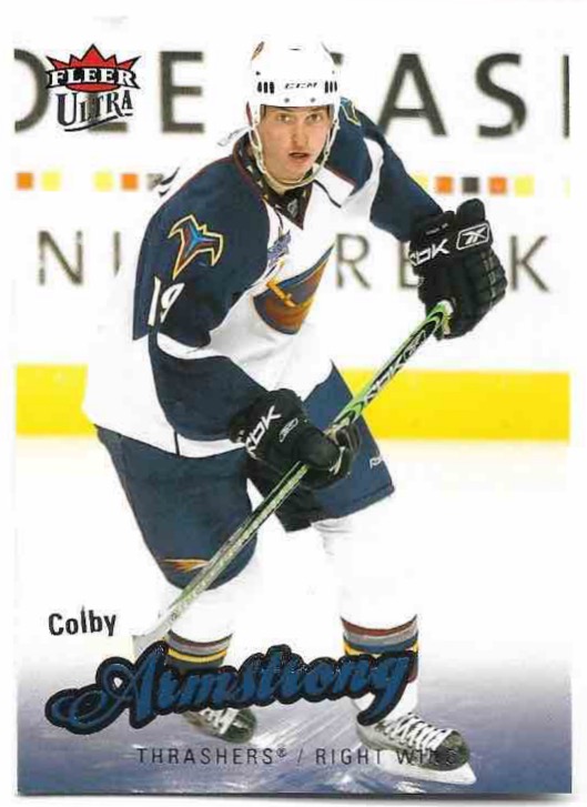 COLBY ARMSTRONG 08-09 Fleer Ultra
