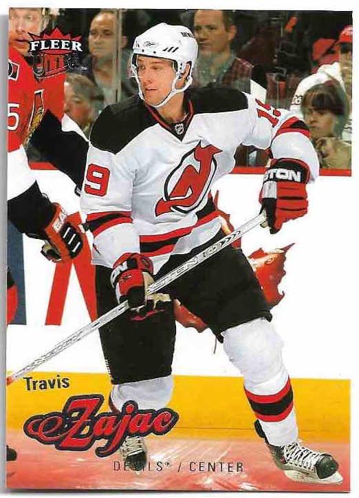 TRAVIS ZAJAC 08-09 Fleer Ultra