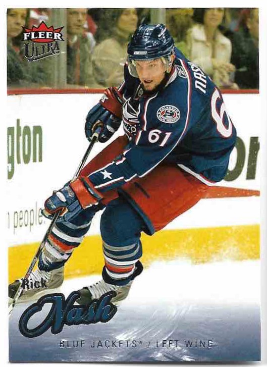 RICK NASH 08-09 Fleer Ultra