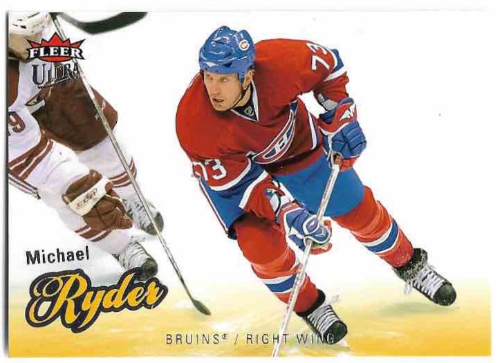 MICHAEL RYDER 08-09 Fleer Ultra